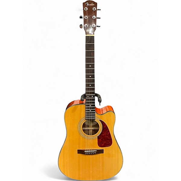 Vintage 1999 Fender DG20CE Natural Acoustic Electric Guitar