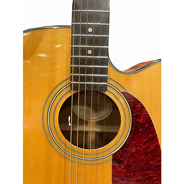 Vintage 1999 Fender DG20CE Natural Acoustic Electric Guitar