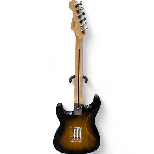 Used Squier Standard Stratocaster 2 Tone Sunburst Solid Body Electric Guitar