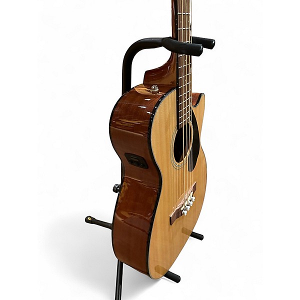 Used Fender CB60SCE Natural Acoustic Bass Guitar