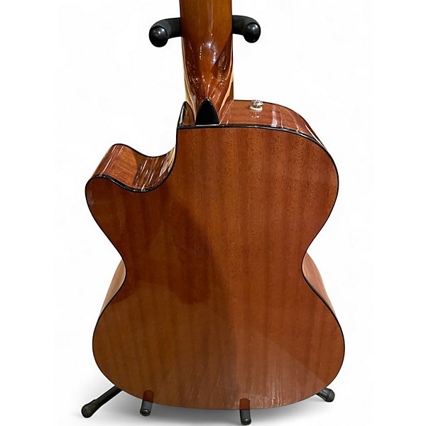 Used Fender CB60SCE Natural Acoustic Bass Guitar