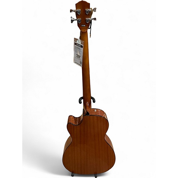 Used Fender CB60SCE Natural Acoustic Bass Guitar