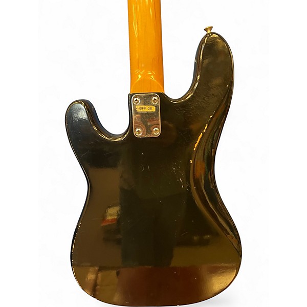 Used 1970s Hondo Ii p-style Black Electric Bass Guitar