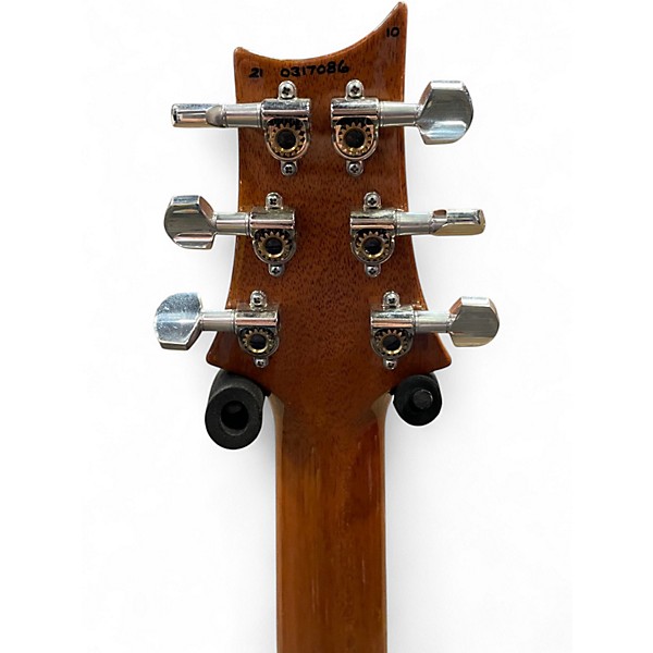 Used 2021 PRS WOOD LIBRARY CUSTOM 24  PATTERN THIN Faded Blue Jean Solid Body Electric Guitar