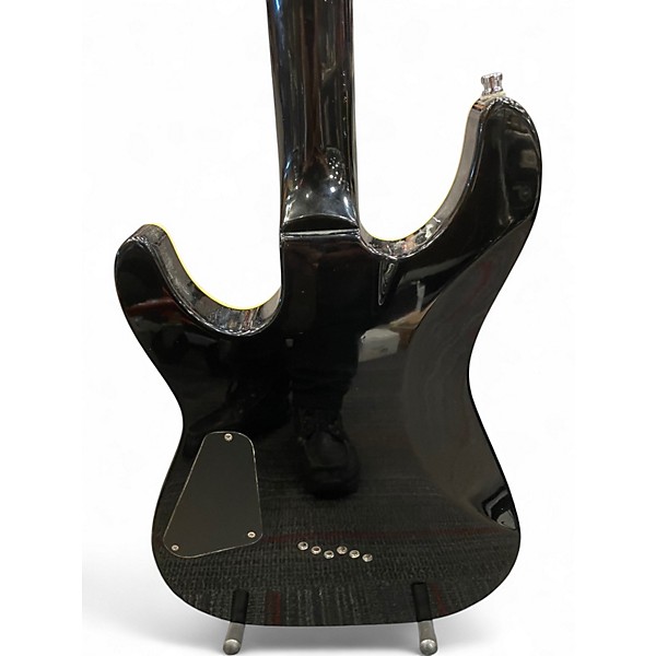 Used Schecter Guitar Research C1 ELITE Black Solid Body Electric Guitar