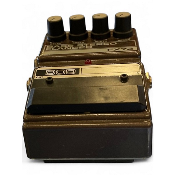 Used DOD FX72 Bass Stereo Flanger Effect Pedal