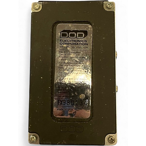 Used DOD FX72 Bass Stereo Flanger Effect Pedal