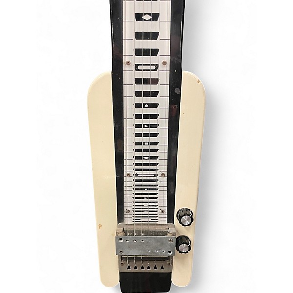 Used 1950s Kay Lapsteel Black and White Lap Steel