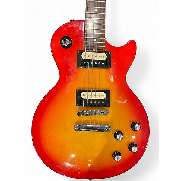 Used Epiphone Les Paul Studio LT Tequila Sunrise Solid Body Electric Guitar