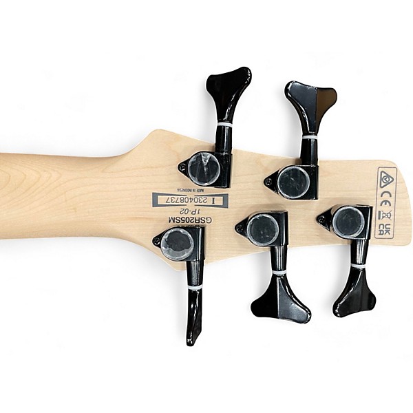 Used Ibanez GRS205SM Natural Brown Burst Electric Bass Guitar