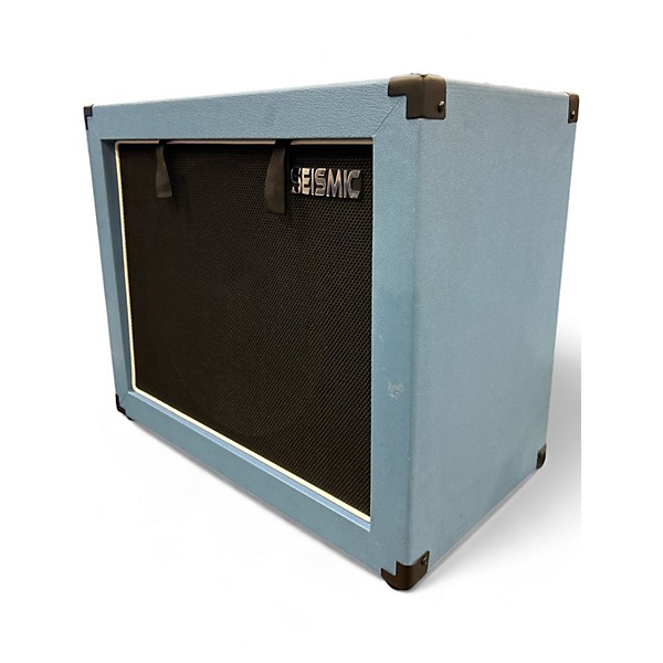 Used Seismic Audio Blue Cabinet 1x12 Guitar Cabinet