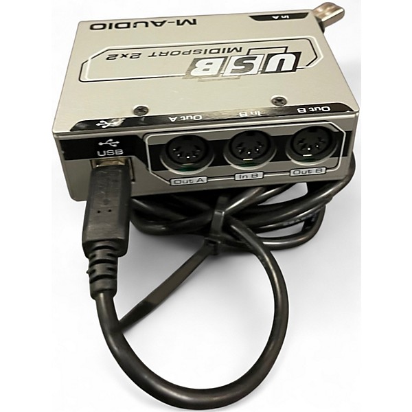 Used M-Audio MIDISPORT 2X2 MIDI Utility