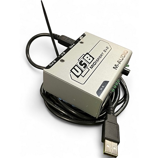 Used M-Audio MIDISPORT 2X2 MIDI Utility