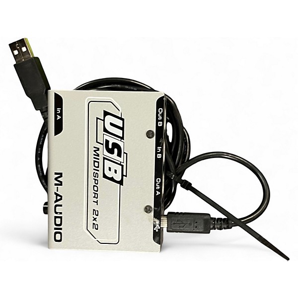 Used M-Audio MIDISPORT 2X2 MIDI Utility