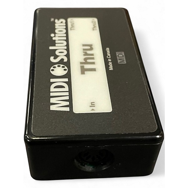 Used Midi Solutions THRU MIDI Utility