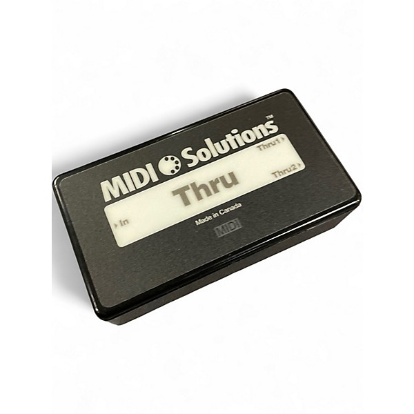 Used Midi Solutions THRU MIDI Utility