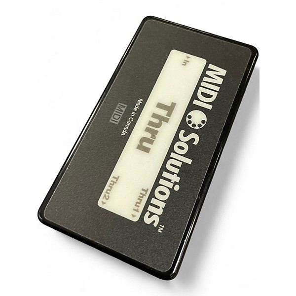 Used Midi Solutions THRU MIDI Utility