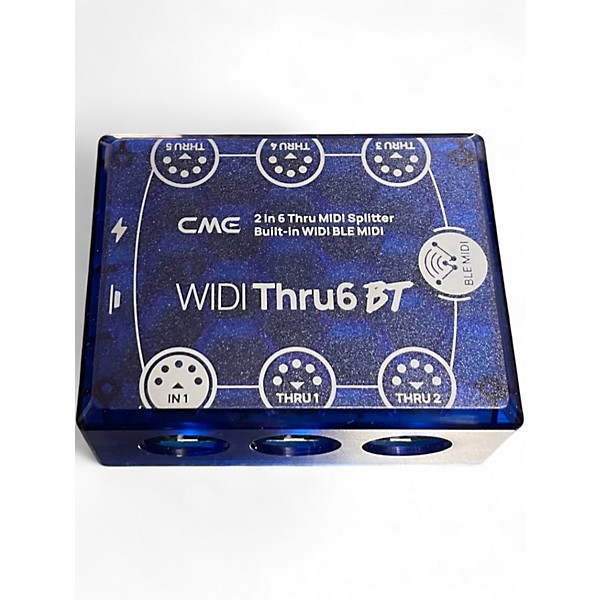 Used CME WIDI THRU6BT MIDI Utility