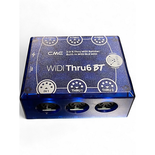 Used CME WIDI THRU6BT MIDI Utility