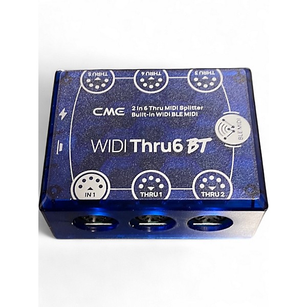 Used CME WIDI THRU6BT MIDI Utility