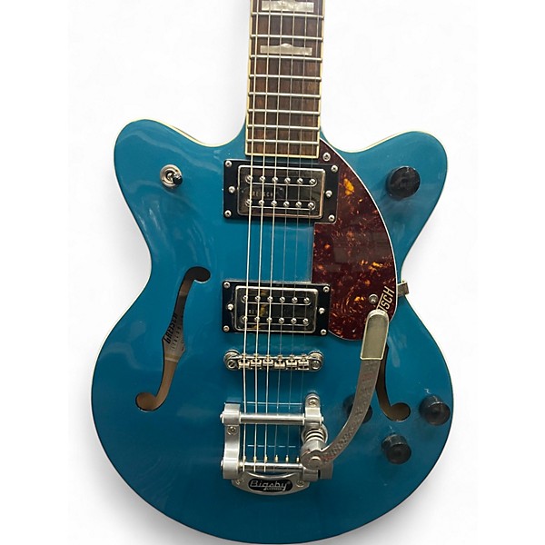 Used Gretsch Guitars G2657T Ocean Turquoise Hollow Body Electric Guitar