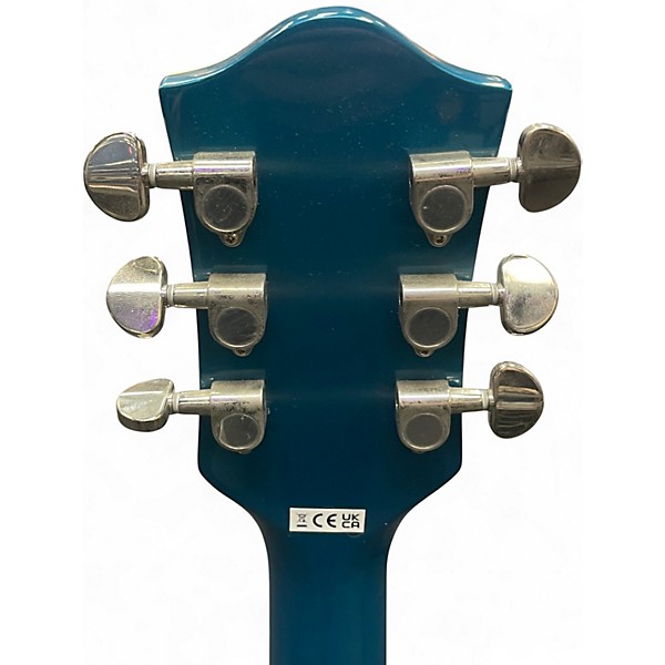 Used Gretsch Guitars G2657T Ocean Turquoise Hollow Body Electric Guitar