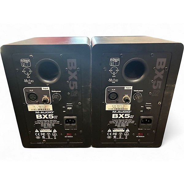 Used M-Audio BX5 D2 Pair Powered Monitor
