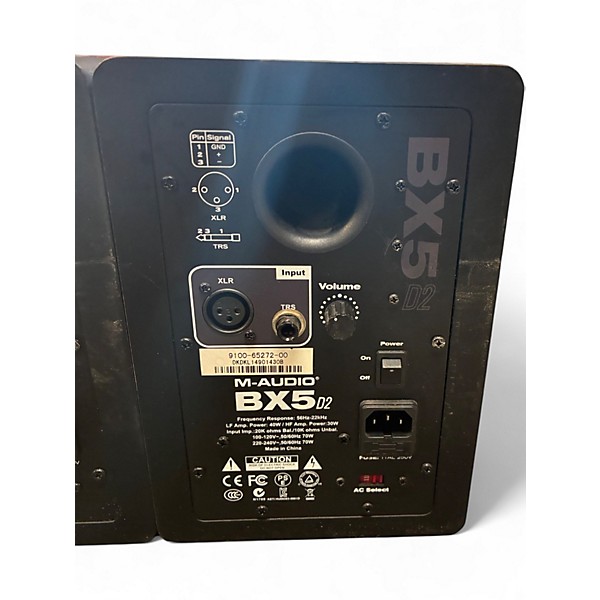 Used M-Audio BX5 D2 Pair Powered Monitor