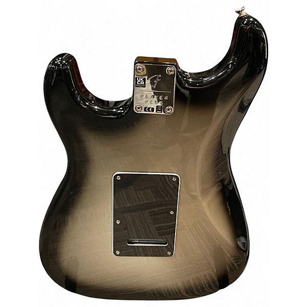 Used Fender Player Plus Stratocaster HSS Silverburst Solid Body Electric Guitar