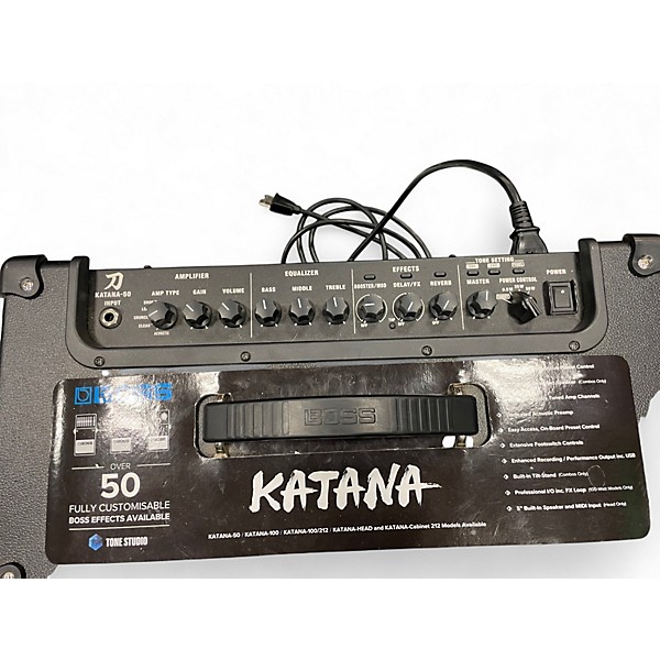 Used BOSS Katana KTN50 50W 1X12 Guitar Combo Amp