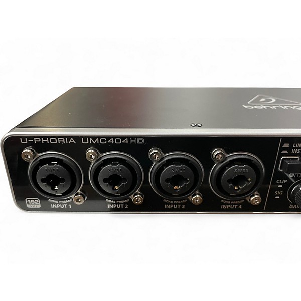 Used Behringer U-Phoria UMC404HD Audio Interface