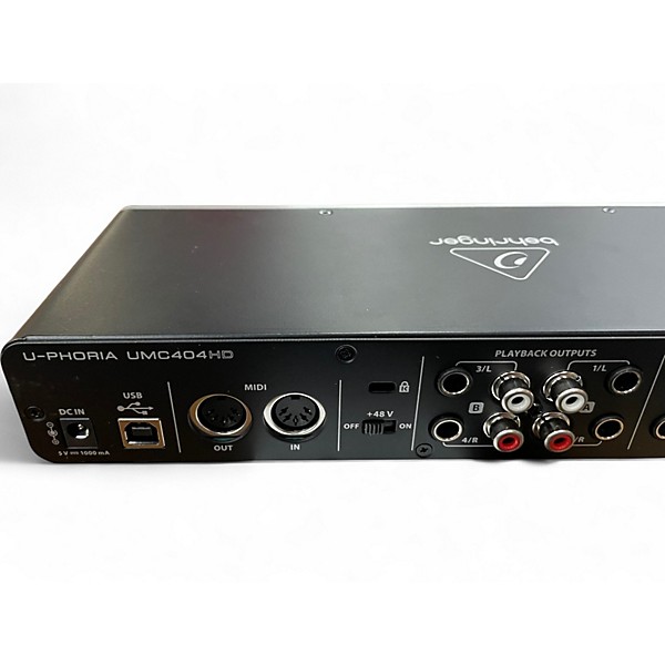 Used Behringer U-Phoria UMC404HD Audio Interface