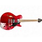 Used Oscar Schmidt RL-2  Red Hollow Body Electric Guitar thumbnail