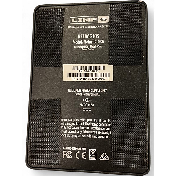 Used Line 6 RELAY G10 Instrument Wireless System