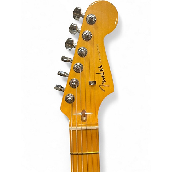 Used Fender American Ultra Stratocaster COBRA BLUE Solid Body Electric Guitar