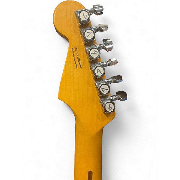 Used Fender American Ultra Stratocaster COBRA BLUE Solid Body Electric Guitar