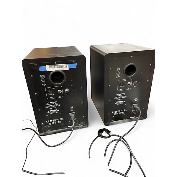 Used M-Audio BX8A Pair Powered Monitor