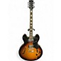 Used Best Choice Guitars SKY 5658 Vintage Sunburst Hollow Body Electric Guitar thumbnail