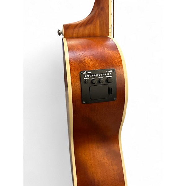 Used Ibanez PNB14-EPON Natural Acoustic Bass Guitar