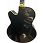 Used Ibanez AEB5E Black Acoustic Bass Guitar