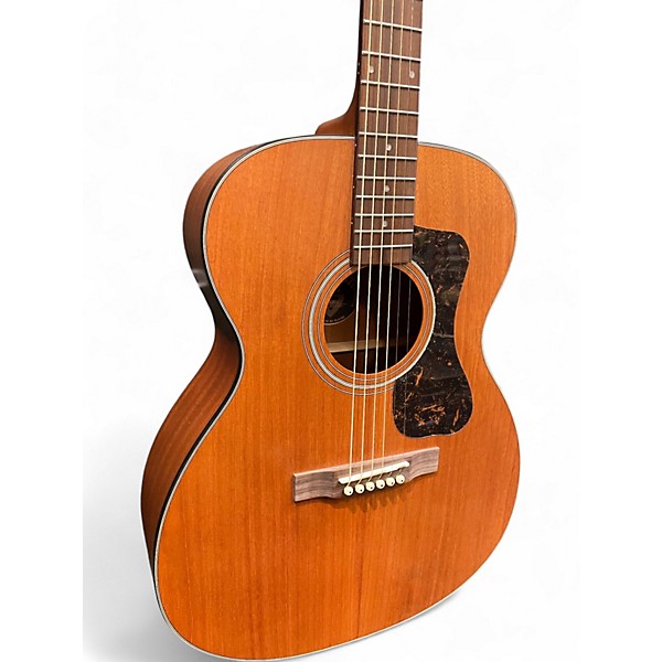 Used Guild OM320 Mahogany Acoustic Guitar