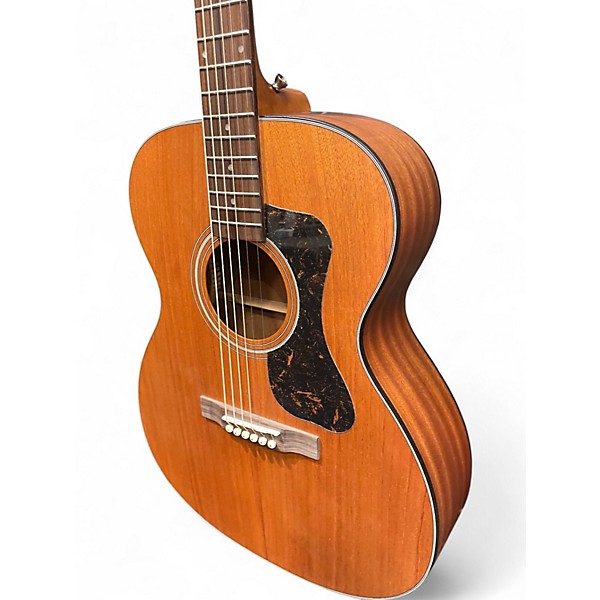 Used Guild OM320 Mahogany Acoustic Guitar