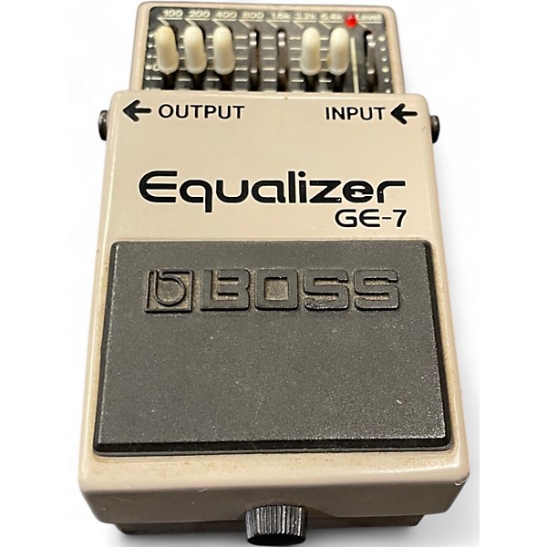 Used BOSS GE7 Equalizer Pedal