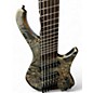 Used Ibanez EHB1506MS 6-String Multi-Scale black ice flat Electric Bass Guitar