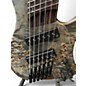Used Ibanez EHB1506MS 6-String Multi-Scale black ice flat Electric Bass Guitar