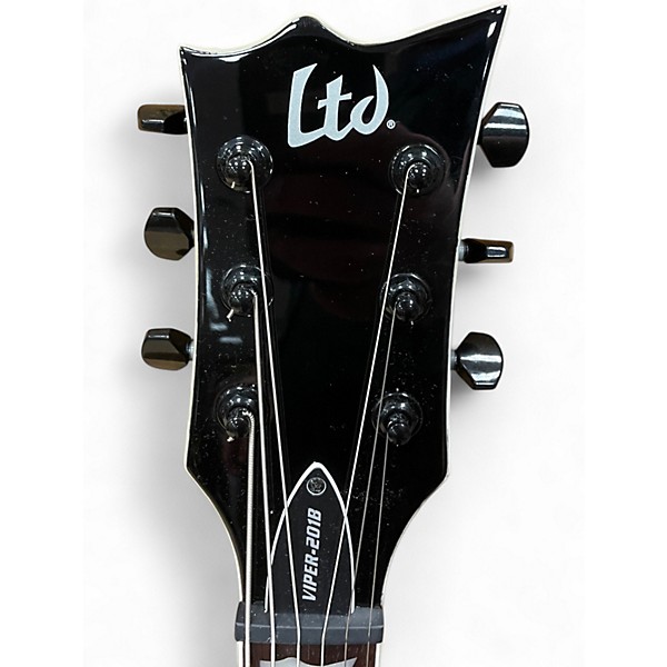 Used ESP LTD VIPER 201B Black Solid Body Electric Guitar
