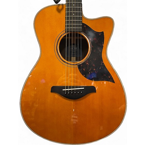 Used Yamaha AC3R Vintage Natural Acoustic Electric Guitar