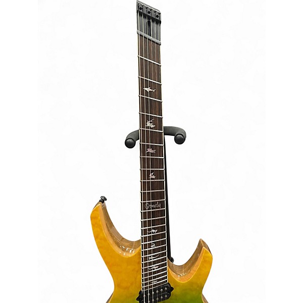 Used Ormsby GOLIATH 6 STRING SEAWEED GREEN Hollow Body Electric Guitar