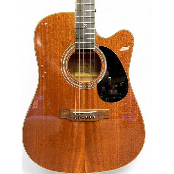 Used Zager ZAD-50CE Mahogany Acoustic Electric Guitar