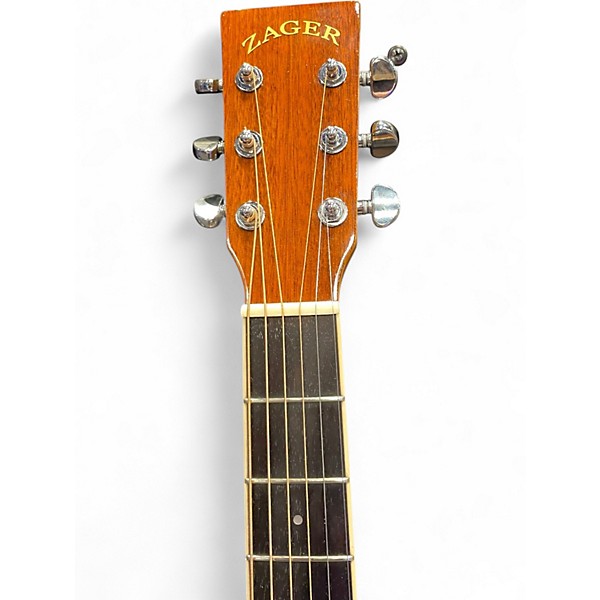 Used Zager ZAD-50CE Mahogany Acoustic Electric Guitar